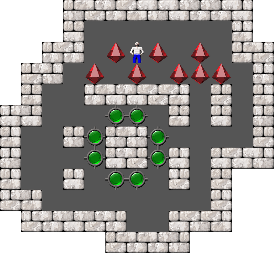 Sokoban Original 3 level 18